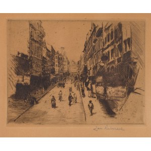 Jan Rubczak (1884 Stanisławów – 1942 Auschwitz), A Small Street in the City