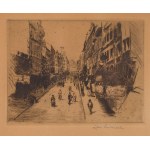 Jan Rubczak (1884 Stanisławów - 1942 Auschwitz), Miejska uliczka
