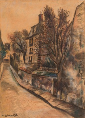 Henryk Lewensztadt (1893 Lublin - 1962 Izrael), Pejzaż miejski