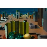 Jerzy (Georges) Spiro (1909 Warsaw – 1994 Nice), Architectural Landscape with Artichokes and Lemons, 1952