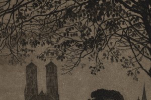 Helma Fischer Oels, Widok na Ostów Tumski we Wrocławiu