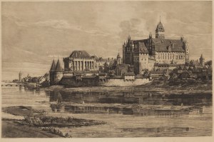 Hugo Ulbrich (1867 - 1928 ), Zamek w Malborku, 1904