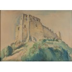 Kazimierz Wiszniewski (1894 - 1960 ), Zamek w Kazimierzu Dolnym, 1928