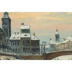Władysław Chmieliński (1911, Warsaw – 1979, Warsaw), Winter in the City