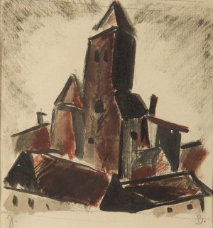 Janusz Maria Brzeski (1907 Warszawa - 1957 Kraków), Miasto