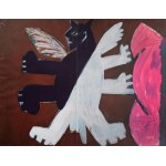 Ryszard GRZYB (b. 1956), Man and Angel, 1984