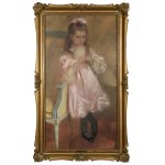 Teodor AXENTOWICZ (1859–1938), Portrait of the Artist’s Daughter—Jadzia