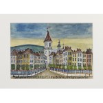 Nikifor KRYNICKI (1895–1968), View of the City—Tarnów