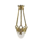 BRACIA ŁOPIEŃSCY (founded in 1862), Art Nouveau pendant lamp