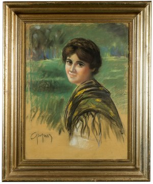 Stanisław Grzyms (I poł. XX w.), Portret kobiecy