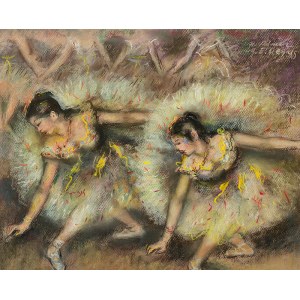 Marian Adamczyk (ur. 1938 r. Karczmiska), Tancerki, wg Edgara Degas