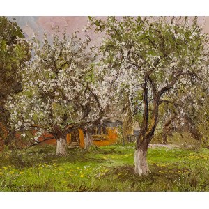 Włodzimierz Rutkowski (1915-1992), Kwitnące jabłonie