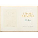 Mojżesz Kisling (1891 Kraków - 1953 Sanary-sur-Mer), L`epopee bohemienne. Kisling. Aux depens d`un amateur, Paris 1959.