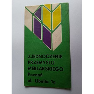 BROCHURE D'INFORMATION DE L'ASSOCIATION DE L'INDUSTRIE DU MEUBLE DE POZNAŃ – SEGMENTS DE CUISINE DE WOLSZTYN – USINE DE MEUBLES ET D'ARMOIRES