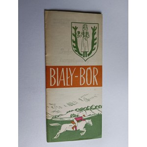 BIAŁY BÓR INFORMATION BROCHURE, KONIE, 1970