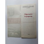 BIAŁY BÓR INFORMATION BROCHURE, KONIE, 1970