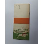 BIAŁY BÓR INFORMATION BROCHURE, KONIE, 1970