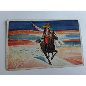 POLISH PAINTINGS: LONG LIVE THE NEW YEAR!, LONG LIVE!, HORSES, FOLK COSTUMES