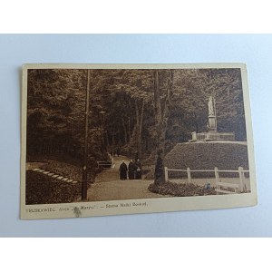 TRUDKAWIEC, MARYSI AVENUE, STATUE OF THE BLESSED VIRGIN MARY, POSTAGE STAMP, 1934