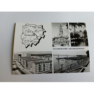 ZIELONA GÓRA PROVINCE, ZIELONA GÓRA, ŁAGÓW MAP, LIMITED EDITION