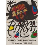 Joan Miró (1893, Barcelona – 1983, Palma de Mallorca), "Futbol Club Barcelona"