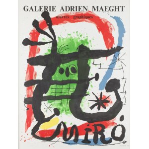 Joan Miró (1893 Barcelona – 1983 Palma de Mallorca), „Galerie Adrien Maeght – grafická díla“, 1965