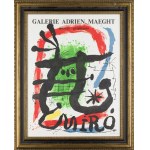 Joan Miró (1893 Barcelona – 1983 Palma de Mallorca), „Galerie Adrien Maeght – grafická díla“, 1965