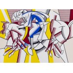Roy Lichtenstein (1923 Nowy Jork - 1997 Nowy Jork), Plakat wystawy w Leo Castelli Gallery, 1975