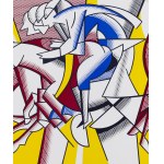 Roy Lichtenstein (1923 New York – 1997 New York), Exhibition poster for the Leo Castelli Gallery, 1975