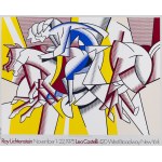 Roy Lichtenstein (1923 New York – 1997 New York), Exhibition poster for the Leo Castelli Gallery, 1975