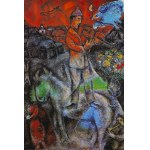 Marc Chagall (1887, Lozno near Vitebsk – 1985, Saint-Paul-de-Vence), Poster The Fiddler, 1979