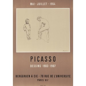 Pablo Picasso (1881 Málaga – 1973 Mougins), „Dessins 1903–1907“, 1954