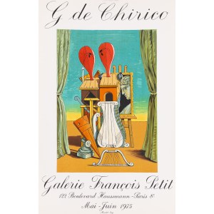Giorgio de Chirico (1988–1978), „Galerie François Petit“, 1975