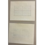EXPOSITION, 1938, Fi. BLOC 5 AB OBSTAMPÉ