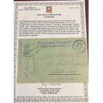 AIR MAIL—AIRPLANES, FLIEGERPOST, 1915, PRZEMYŚL