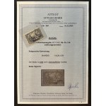 DANZIG, 1920, Fi. 13 b CANCELED, CERTIFICATE