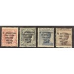 ITALY, 1922, SASSONE 123–126 **