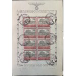 GENERAL GOVERNORATE, 1941, Fi. SHEET 65, CANCELED