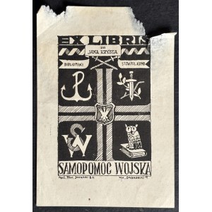 EKSLIBRIS- SAMOPOMOC WOJSKA