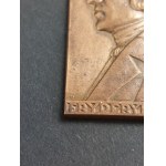 Badge. Fryderyk Chopin. J. Aumiller. Warsaw Mint. 1926.