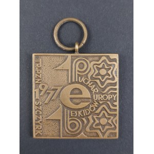 Plakette. Beskiden-Pokal. TR. PZN. Szczyrk. 1977.