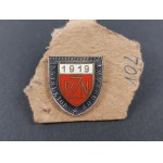 Badge. PZN 1919. Honorary Instructor