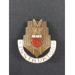 Badge. PZN 1919. Instructor