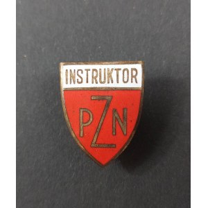 Badge. PZN. Instructor