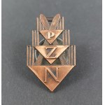 Badge. PZN. Second Polish Republic. Fitness Badge