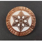 Badge. 14th Pokalsprunlauf. 1969. Freie Presse.