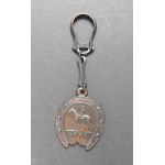Medal. Horse Racing Society. Ł.T. W.K. 1899. Keychain