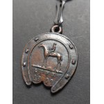 Medal. Horse Racing Society. Ł.T. W.K. 1899. Keychain