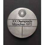 Medal. The 20th Olympic Games, Munich 1972