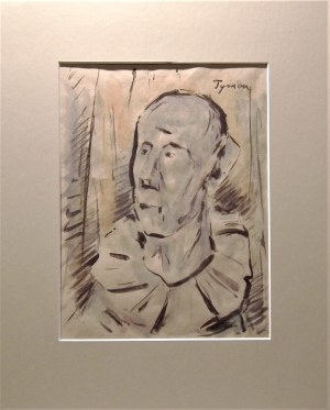 Tymon Niesiołowski (1882-1965), Portret aktora Franciszka Rychłowskiego